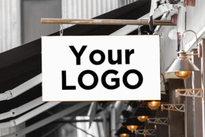 your logo sign building