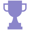 Trophy Graphic symbolizing awarding top-performing employees with incentive travel.
