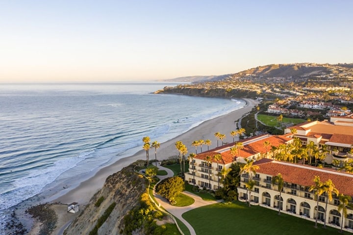 The Ritz Carlton Laguna Niguel by the ocean