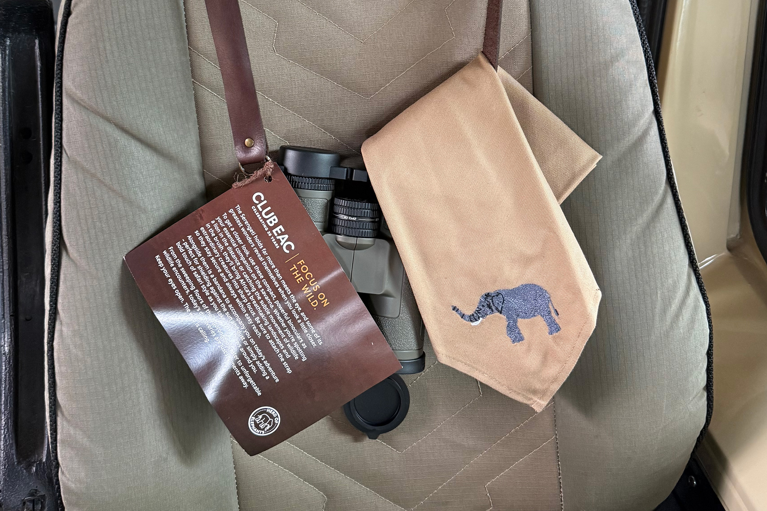 Elephant Safari Group Plane Gifting
